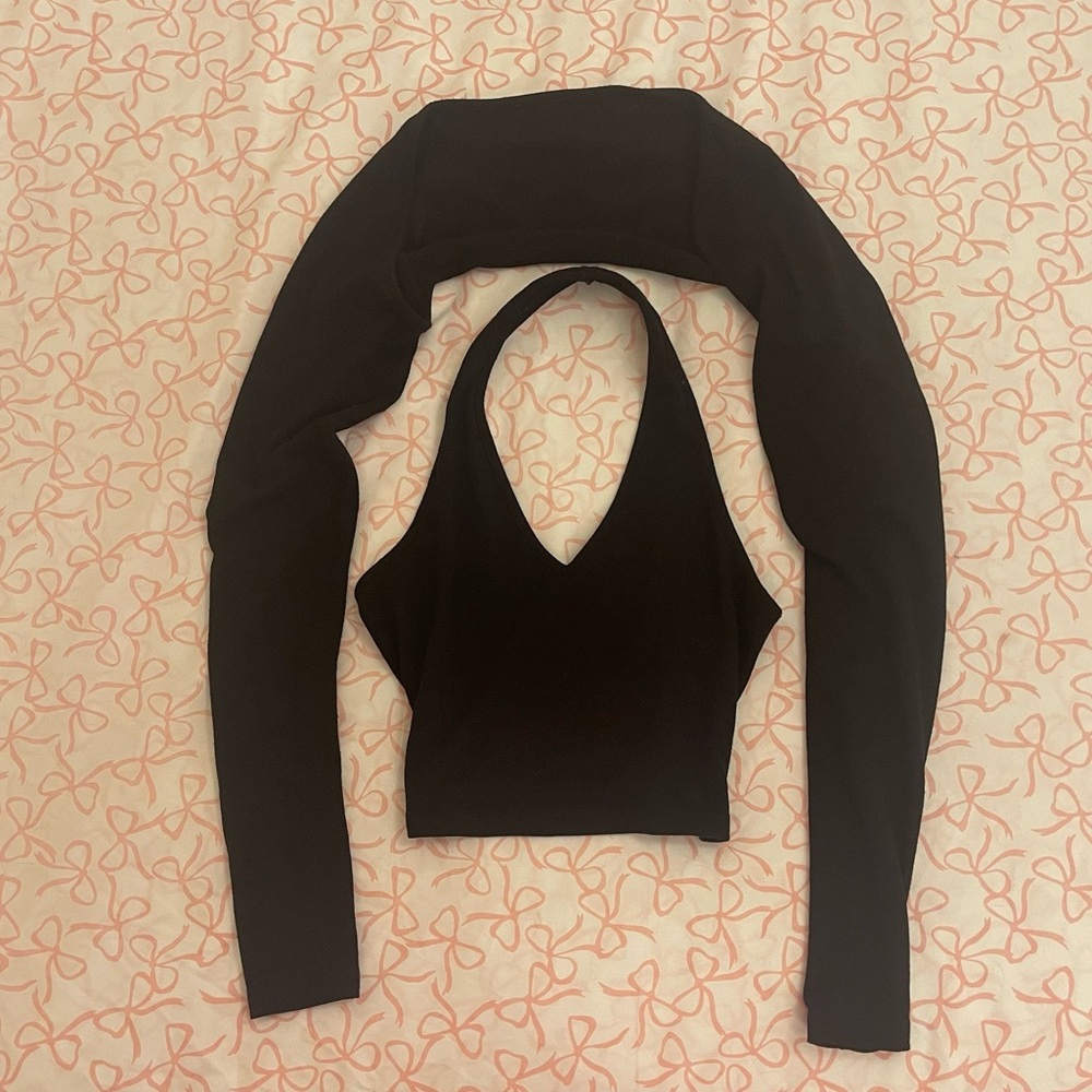 Tiger Mist Black Bolero Set